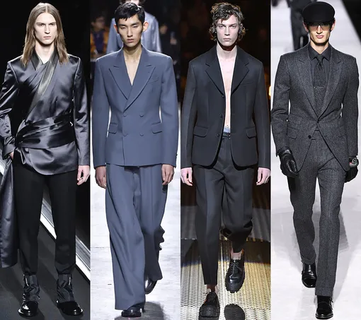 Dior Homme, Dries Van Noten, Prada, Tom Ford осень-зима 2019