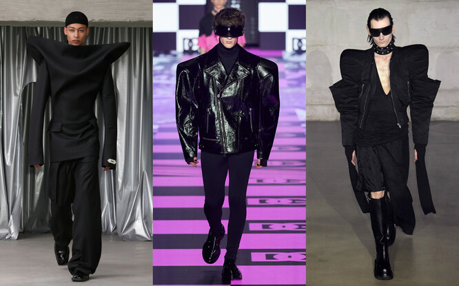 GmbH, Dolce & Gabbana, Rick Owens осень–зима 2022 GmbH, Dolce & Gabbana, Rick Owens осень-зима 2022