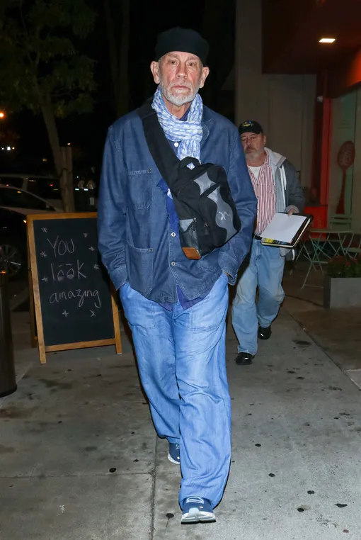 LOS ANGELES, CA — NOVEMBER 16: John Malkovich is seen on November 16, 2019 in Los Angeles, California. (Photo by