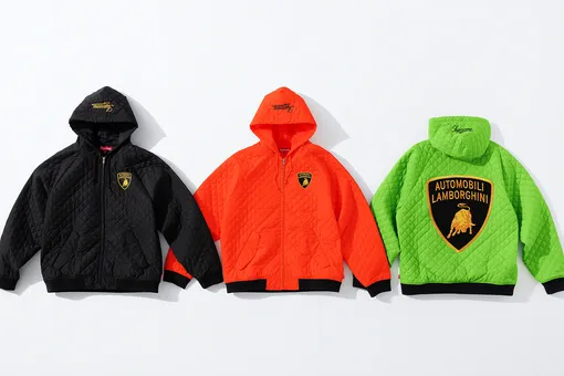 Supreme выпустили совместную коллекцию с Lamborghini