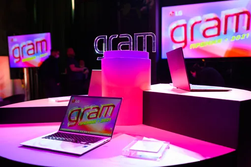 LG провела презентацию новых ноутбуков линейки LG gram