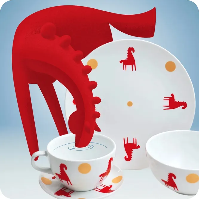 Набор фарфоровой посуды, 9 190 руб.