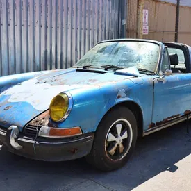 Porsche 1972 года выпуска, который был найден в заброшенном сарае, выставили на продажу за £50 тысяч