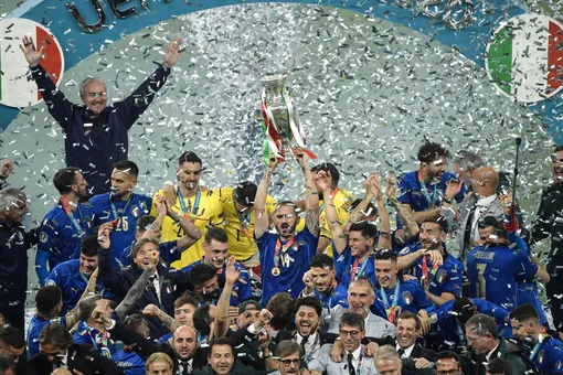 Сборная Италии обыграла команду Англии и во второй раз стала чемпионом Европы по футболу