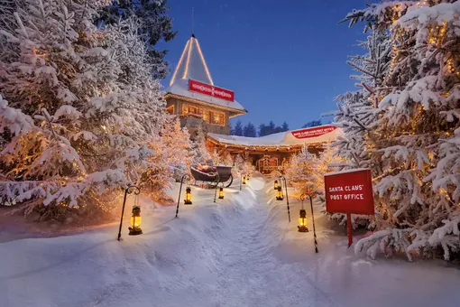 Airbnb предложил бесплатно пожить в домике Санта-Клауса в Лапландии