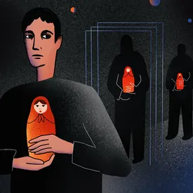 Великий Разум, катастрофа и репликация: рассказ Александра Удалова «Матрешка»