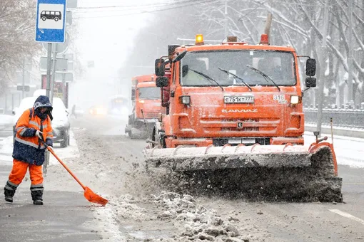 Снежная погода в Москве 6 апреля Снежная погода в Москве 6 апреля