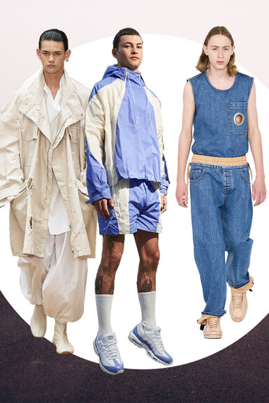 Оп-арт, ажурное вязание и новый бежевый: главные тенденции мужской моды сезона весна–лето 2023