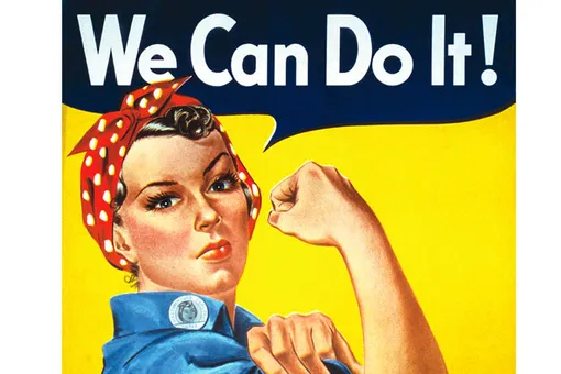 Скончалась героиня феминистского плаката We Can Do It!