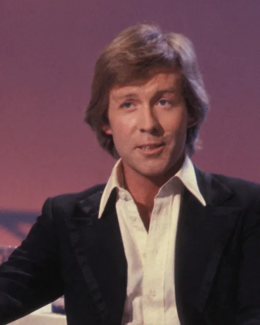 Portrait de Roddy Llewellyn en 1978Portrait de Roddy Llewellyn, journaliste britannique et présentateur de télévision, lors d'une émission avec Petula Clark le 23 février 19778 à Paris, France. (Photo by Laurent MAOUS/Gamma-Rapho via Getty Images)