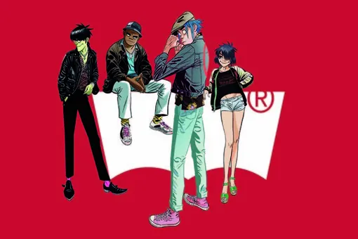 Feel Good Inc.: Levi’s создали коллаборацию с Gorillaz