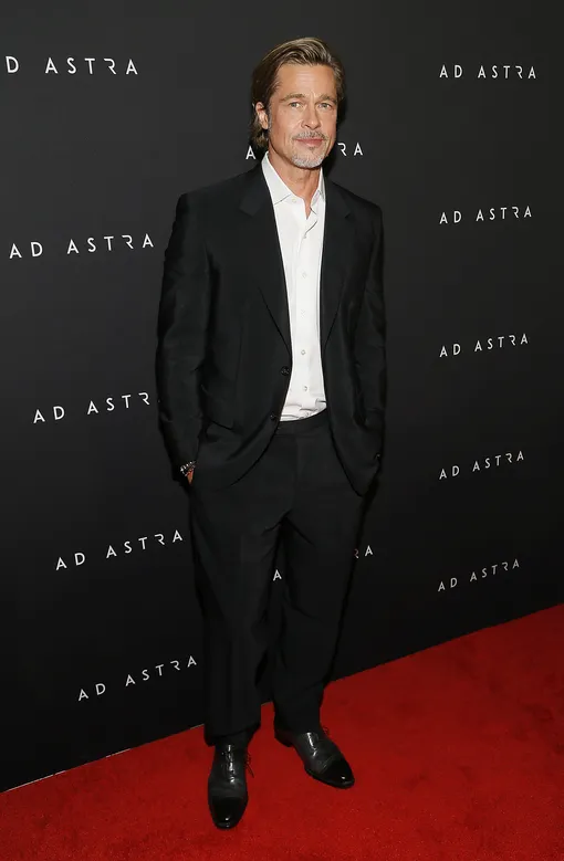 Брэд Питт на премьере фильма «К звездам» в Вашингтоне, сентябрь 2019