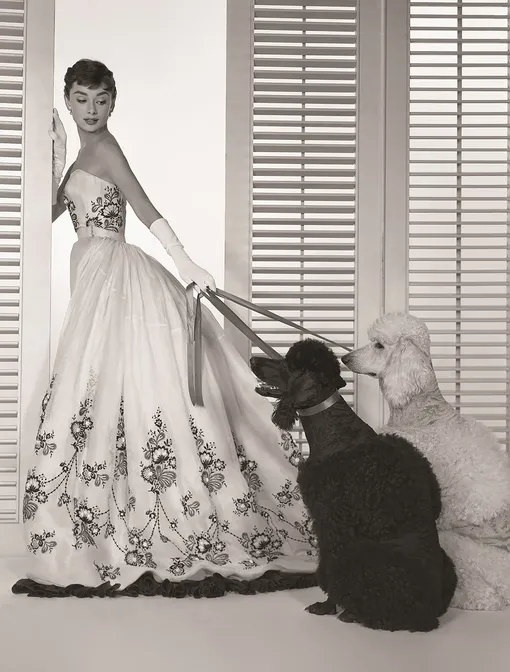 Одри Хепберн в платье Givenchy в фильме «Сабрина», 1954