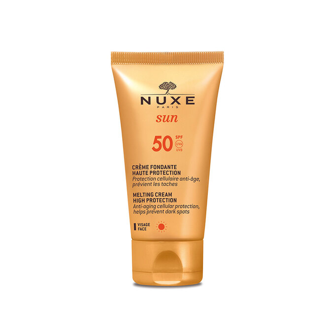 Крем для лица Melting Cream SPF 50 с антивозрастным действием, Nuxe