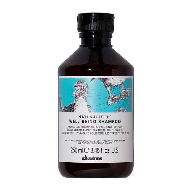 Увлажняющий шампунь для всех типов волос Naturaltech Well-Being, Davines