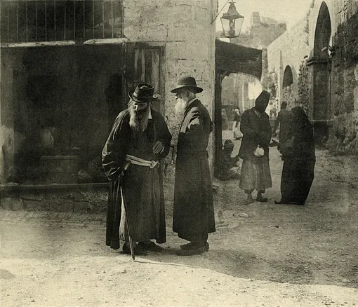 Иерусалим, 1894 год, Еврейский квартал