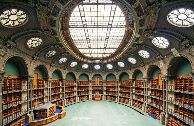 Фото: Тибо Пуарье, Biblioteque Nationale, Париж