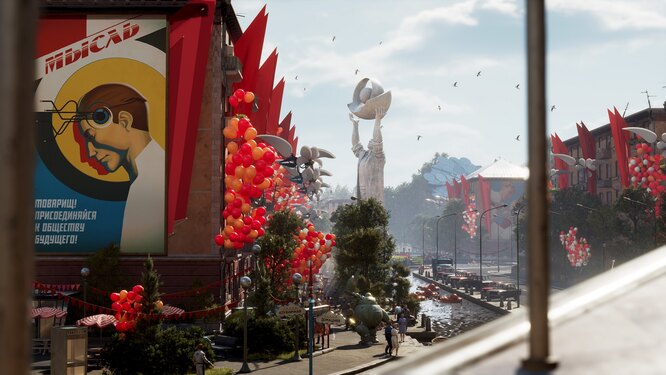Мир альтернативного СССР в Atomic Heart Мир альтернативного СССР в Atomic Heart