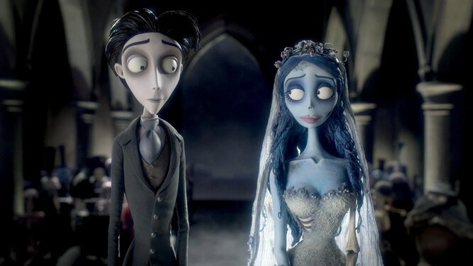 Кадр из мультфильма «Труп невесты»