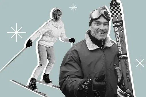 Лыжный сезон: как Арнольд Шварценеггер, принцесса Диана и Шер проводили зимние каникулы