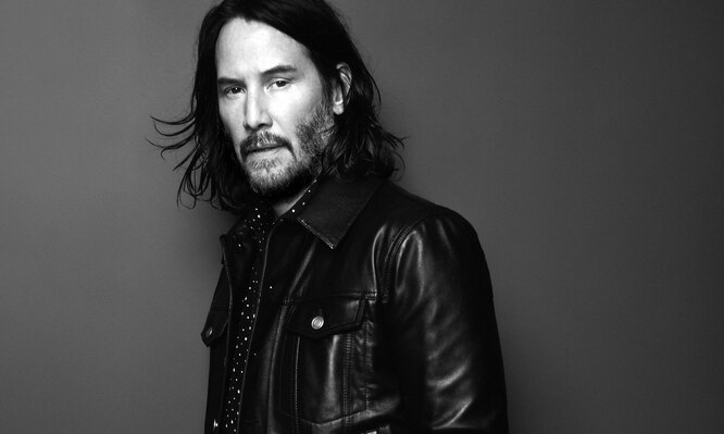 Киану Ривз в рекламной кампании Saint Laurent осень-зима 2019/20 Киану Ривз в рекламной кампании Saint Laurent осень-зима 2019/20