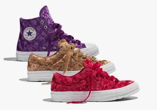 Все расцветки Converse x Golf Le Fleur «Quilted Velvet» One Star Low Top