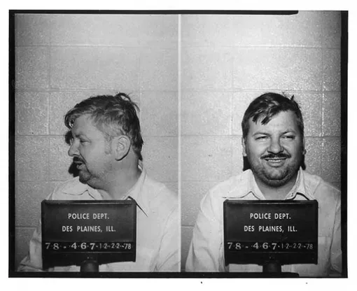 ohn Wayne Gacy Mug ShotSerial killer John Wayne Gacy posed for the above Des Plaines Police Department mug shot in December 1978. (Photo by )