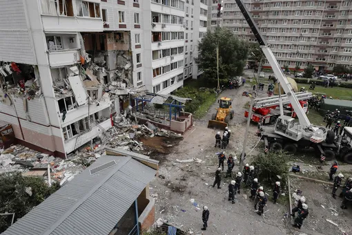 Число погибших при взрыве газа в жилом доме в Ногинске увеличилось до 7