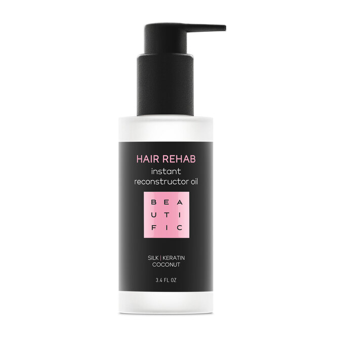 Мгновенно восстанавливающее масло для волос Hair Rehab, Beautific