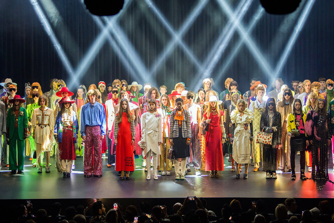 Как прошел показ Gucci в парижском театре Le Palace Как прошел показ Gucci в парижском театре Le Palace