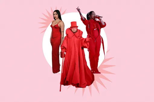 Рианна, Doja Cat или Фаррелл Уильямс — кто вы в красном наряде? Тест про главный звездный тренд