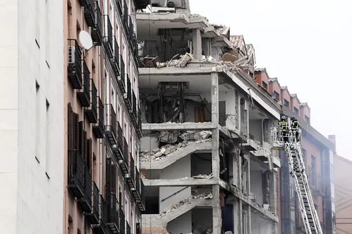 В центре Мадрида произошел взрыв. Есть погибшие