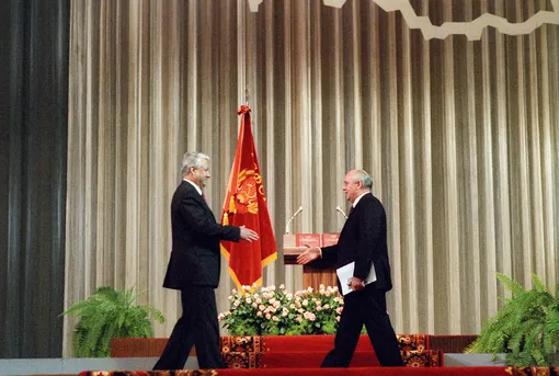 Инаугурация президента РСФСР Бориса Ельцина, Кремлевский Дворец съездов, 10 июля 1991 года