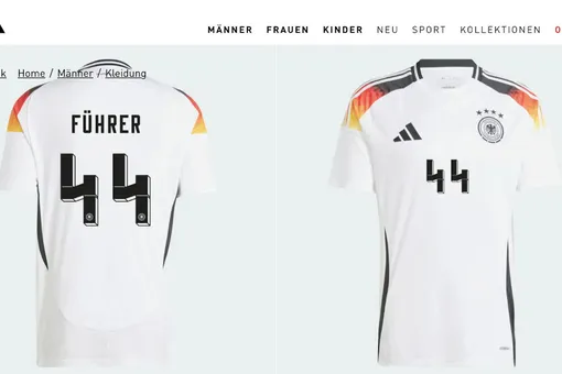 Adidas запретил продажу футболок сборной Германии с номером 44 из-за сходства с SS