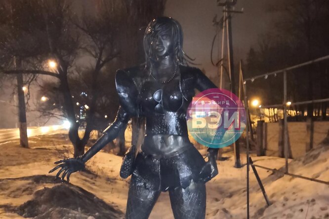 В Белгороде установили памятник секс-работнице Олечке. О нем начали писать СМИ — менее чем через сутки памятник демонтировали