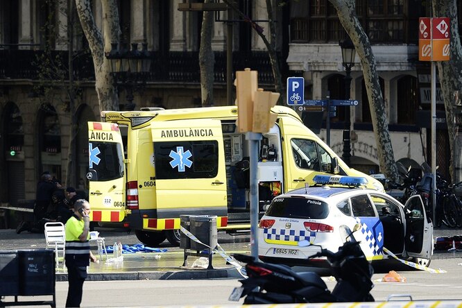В Барселоне произошел теракт