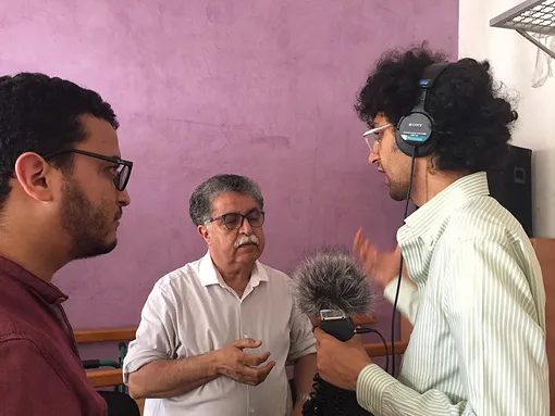 Журналист Латиф Нассер в реабилитационном центре для бывших экстремистов