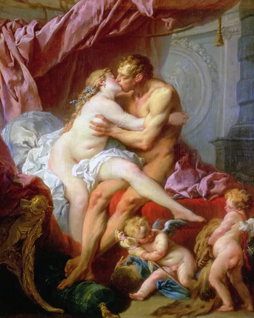Франсуа Буше, «Геркулес и Омфала». 1732-1734 гг