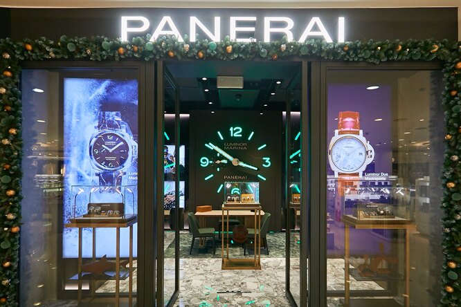 Второй монобрендовый бутик Panerai открылся в ТРЦ «Времена года»