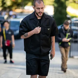Streetstyle на Неделе мужской моды в Париже Streetstyle на Неделе мужской моды в Париже