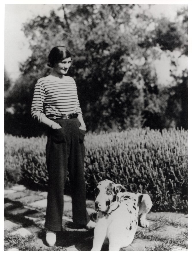 Габриэль Шанель в Провансе, 1930 Габриэль Шанель в Провансе, 1930