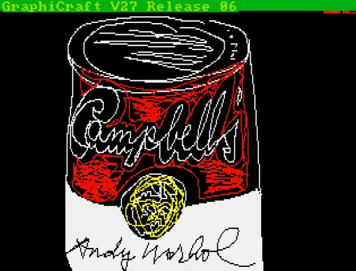 ANDY WARHOL (1928-1987). Untitled (Campbell's Soup Can)