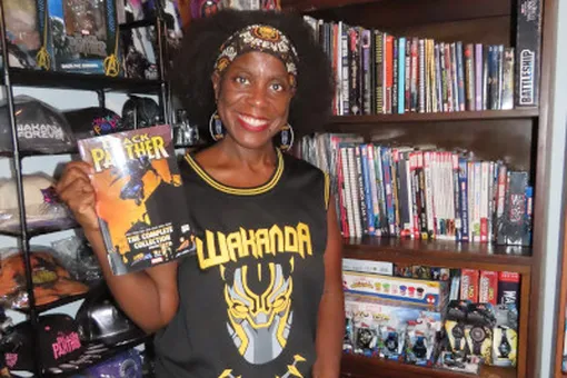 Поклонница «Черной пантеры» собрала коллекцию из трех тысяч предметов Marvel и попала в Книгу рекордов Гиннеса Поклонница «Черной пантеры» собрала коллекцию из трех тысяч предметов Marvel и попала в Книгу рекордов Гиннеса