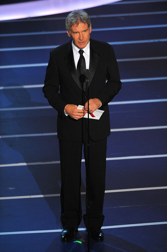 Харрисон Форд на «Оскаре», 2008