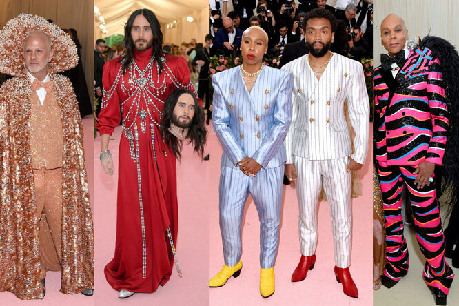 Когда мужчины наряднее женщин: самые модные парни MET Gala 2019 Когда мужчины наряднее женщин: самые модные парни MET Gala 2019