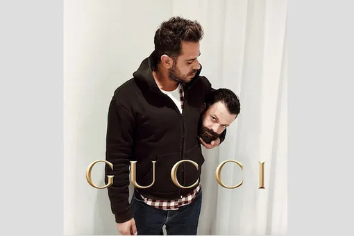 На шоу Gucci показали «отрубленные головы». Теперь это новый мем