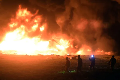 В Мексике взорвался трубопровод. Погибли более 70 человек