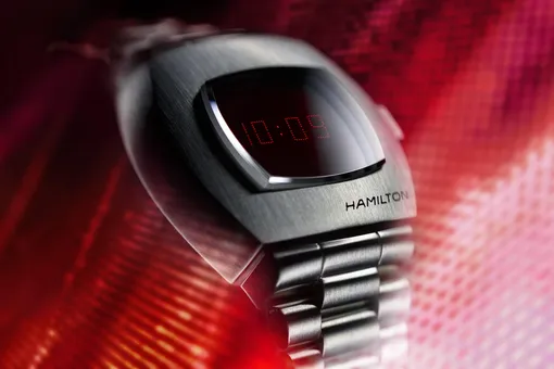 Hamilton PSR возрождает дизайн первых в истории цифровых часов