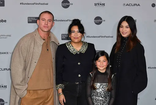 Ченнинг Татум, Бет де Араужу, Мэйсон Ривз и Джемма Чан (слева направо)