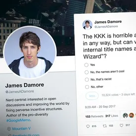 На Google подали в суд за дискриминацию белых мужчин с консервативными взглядами На Google подали в суд за дискриминацию белых мужчин с консервативными взглядами